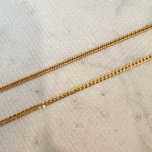 Cuban 10” anklet